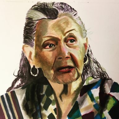 marker pen portrait - real stories, strong women